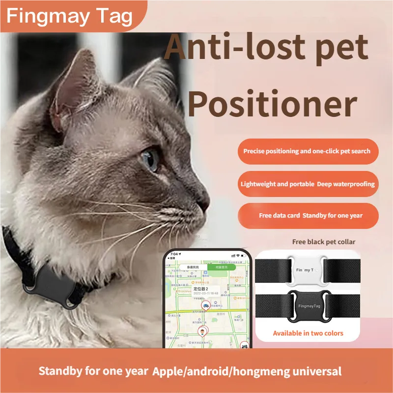 Dog collar tracker - Pet locator dog tracking Best dog tracker Waterproof IP67 for Small Medium Dogs
