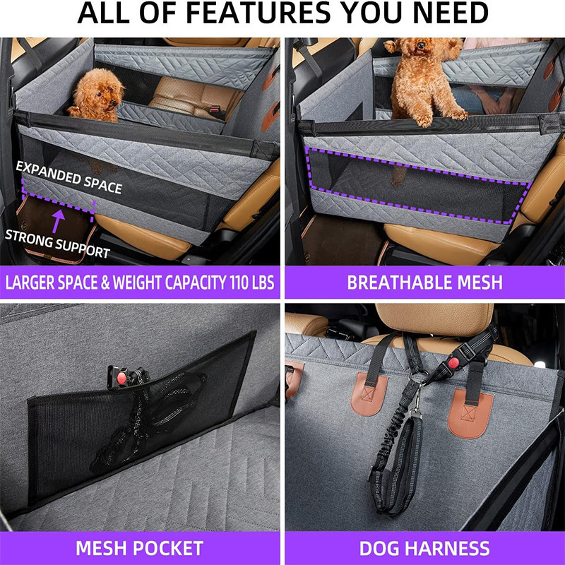 Foldable Trunk Pet Bed for Car