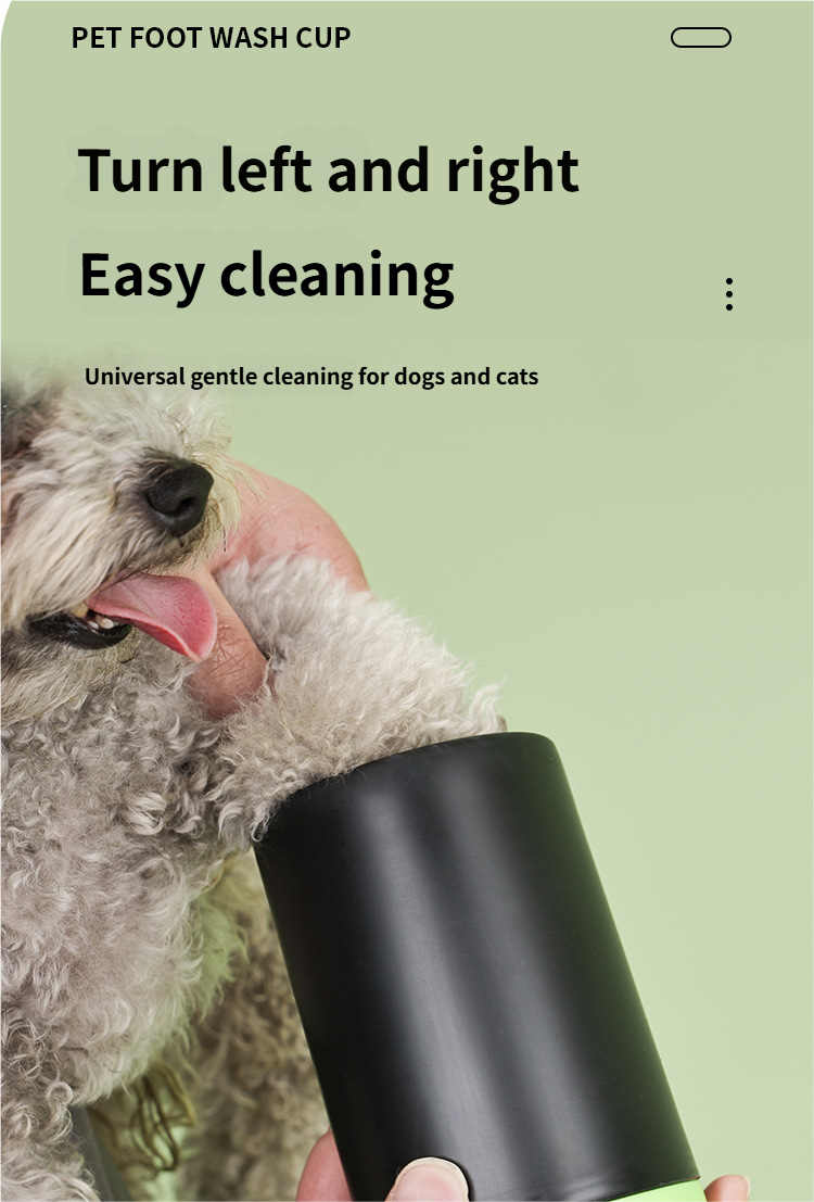 Paw Muddy Paw Cleaner - dog feet cleaner Dog Paw Washer Reusable Dog Foot Cleaning Tool