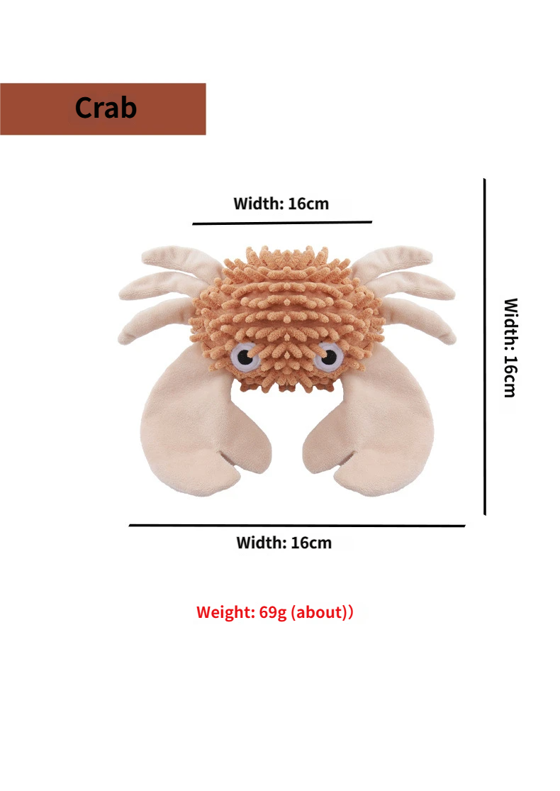 Cuddly toy - Chewing toy Lobster Cuddly toy, a multi-functional Chewing toy for dental care