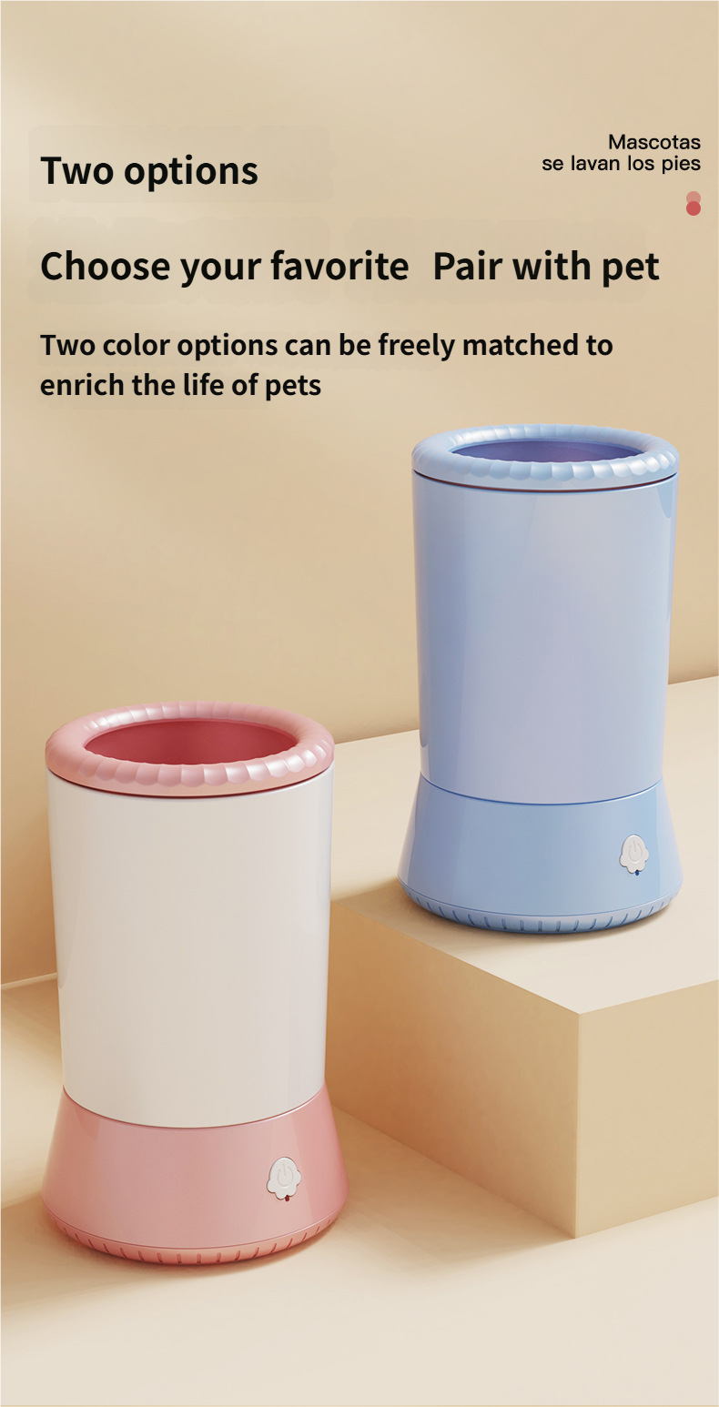 paw cleaner dog - portable dog paw cleaner Leak-Proof Paw Washer for Mess-Free Grooming