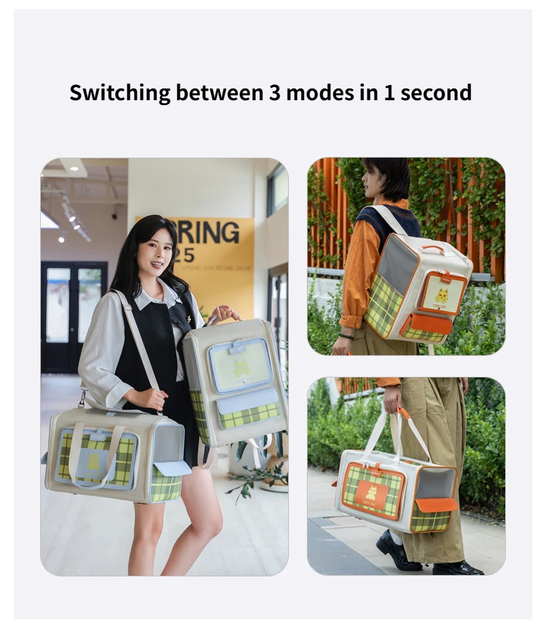 Fashion Pet Tote Carrier for Puppies and Kittens