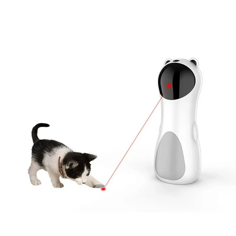 Pet fully automatic infrared cat stimulator - Best cat toys Interactive cat toys Infrared Laser Chase Toy