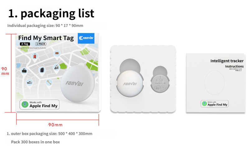 Best Bluetooth Tracker iOS - Apple Find My Bluetooth Tracking Device for Bags & Luggage