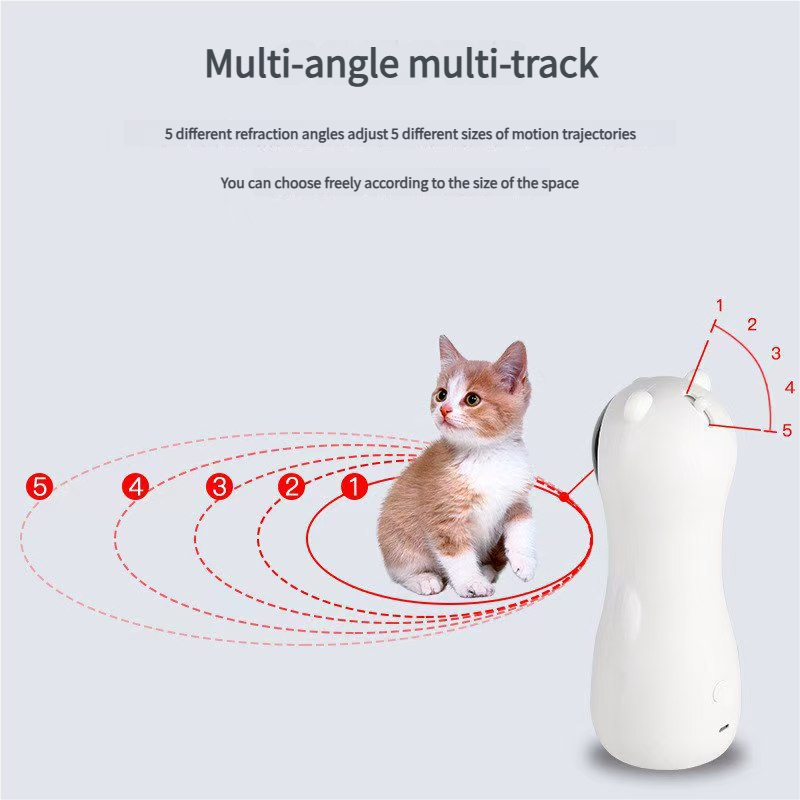 Best cat toys - Infrared cat stimulator Interactive cat toys Automatic Laser Cat Stimulator Relieves Boredom