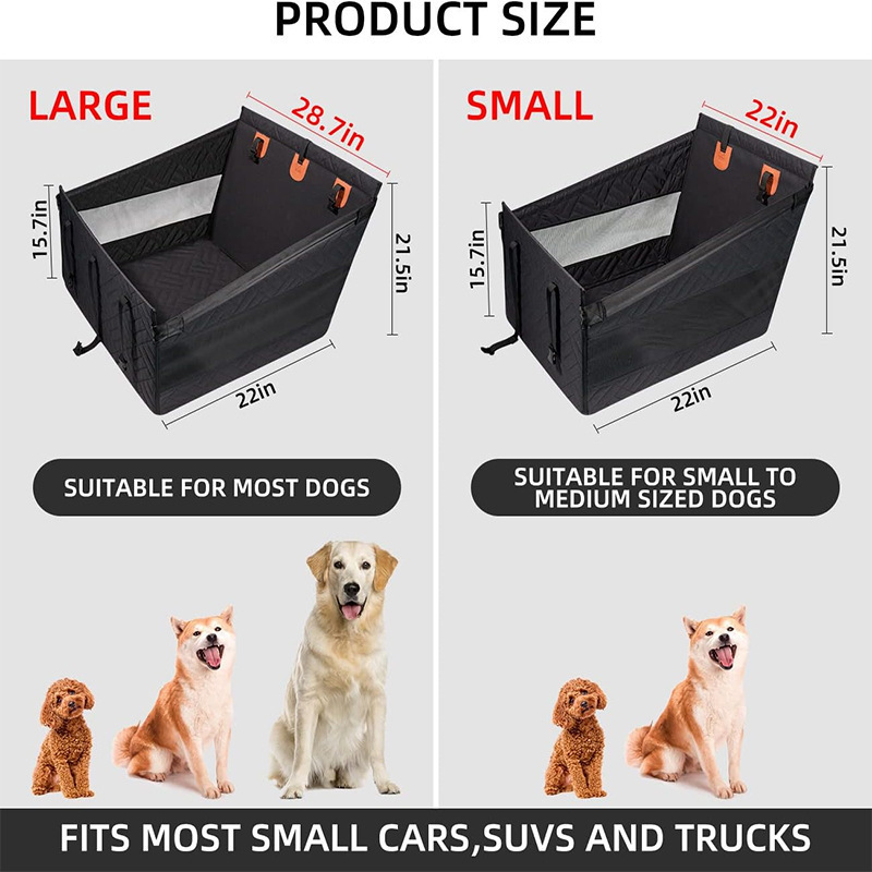 Cozy Car Center Console Pet Bed