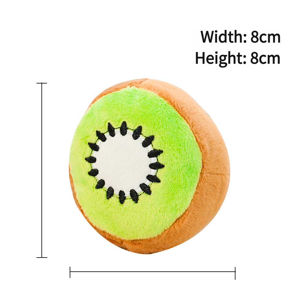 Pet stuffed animal - Pet plush avocado sound toy Dog stuffed animals Waterproof for Indoor Outdoor Use