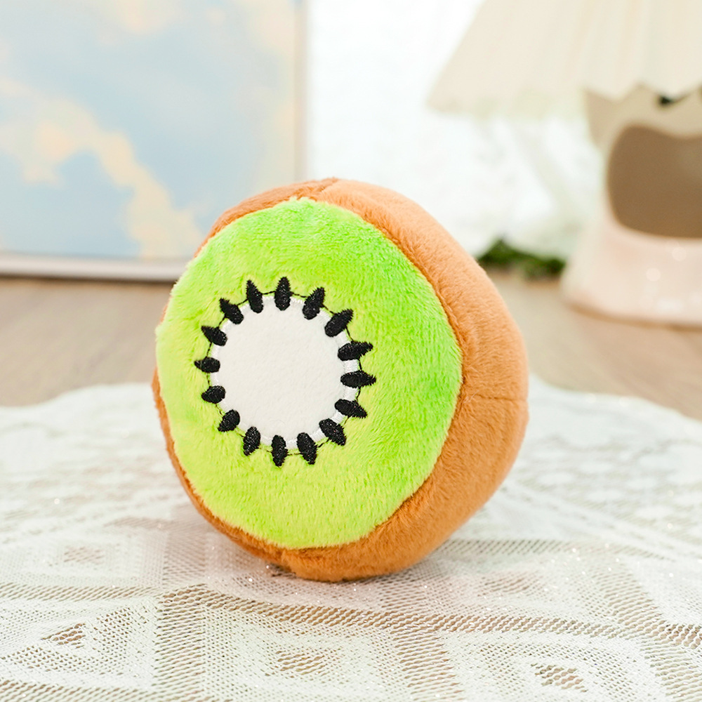 Pet plush avocado sound toy - Pet stuffed animal Dog stuffed animals Washable Plush Avocado Relieves Pet Boredom