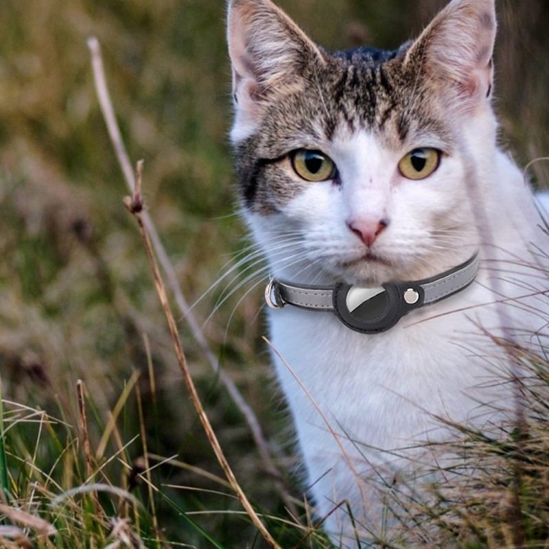 Anti-loss reflective GPS cat collar - Tracking cat collar Smart cat collar Precision Positioning for Indoor Outdoor Cats