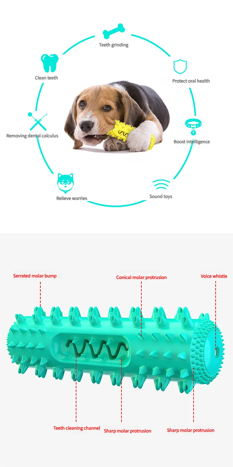 Talking dog toy chews Dental Toothbrush - Soothe n chew Chew toys for teething dogs Teething toys for puppies Food Dispense