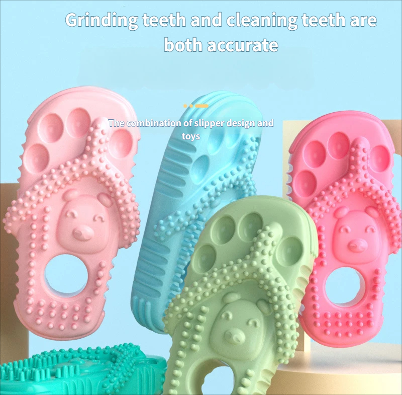 Pet toys - chewable toys Portable slipper best chew bones for dogs travel play