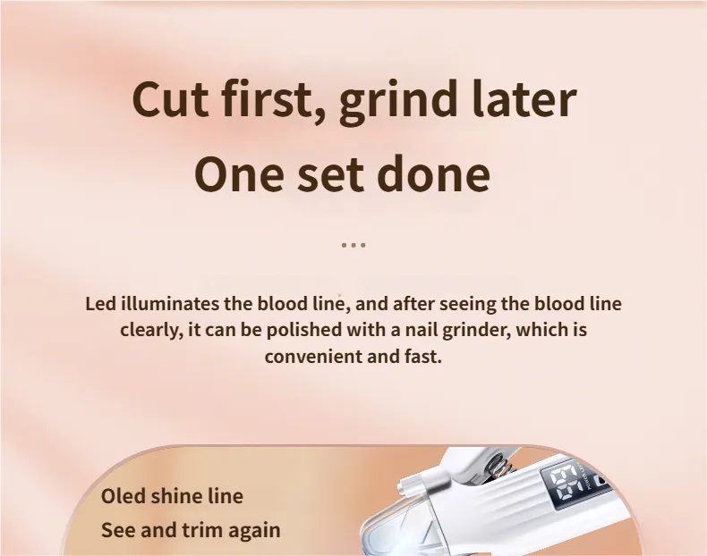 dog paw clippers - dog nail file Pet Nail Grinder Precise Trimming for Dog Nails