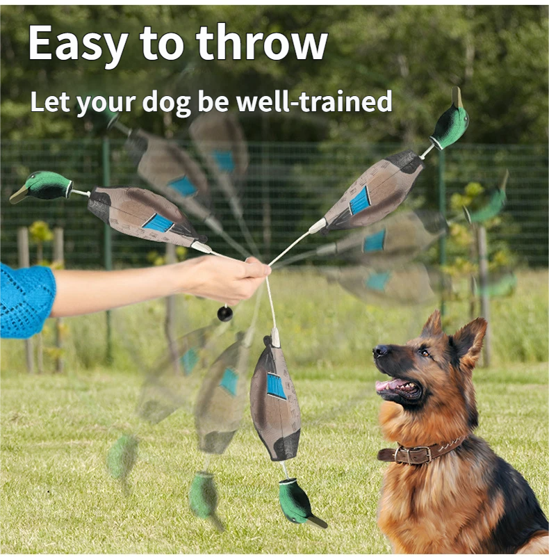 pet duck - pet toy Non-toxic pet duck, a top pet toy for duck dog training