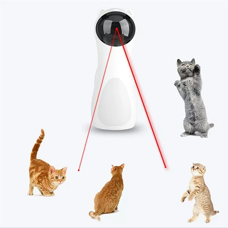 Interactive cat toys - Infrared cat stimulator Best cat toys Fully automatic Cat Stimulator Easy to Use