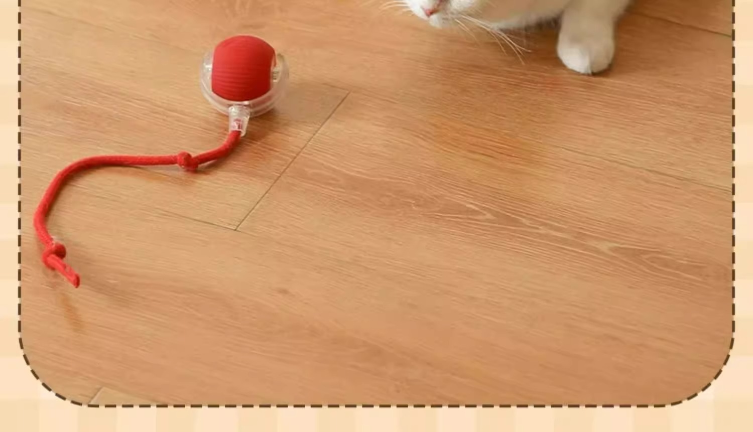 Cat Toys Durable - Smart Automatic Cat Chase Ball Toy Interactive Cat Toys for Lazy Indoor Cats