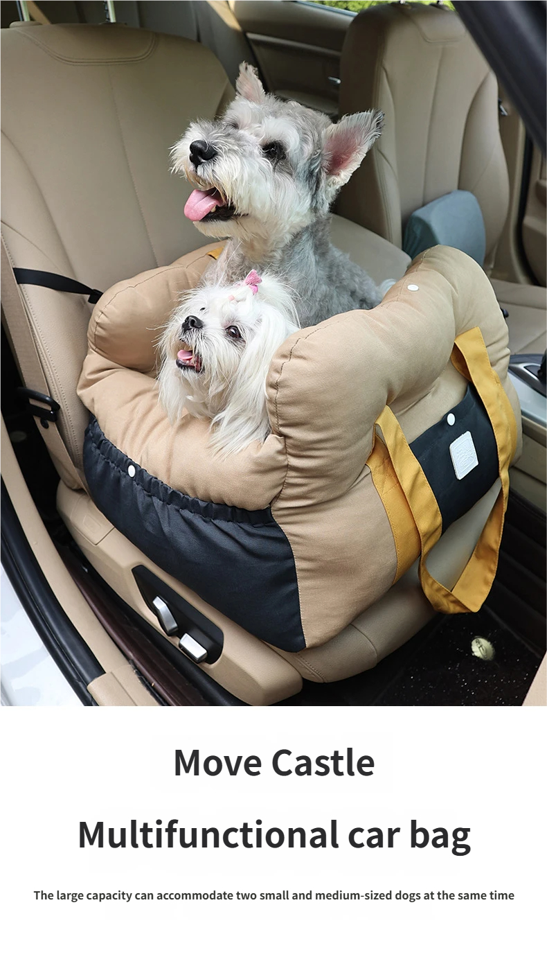Soft Dog Car Seat Cushion for Comfort