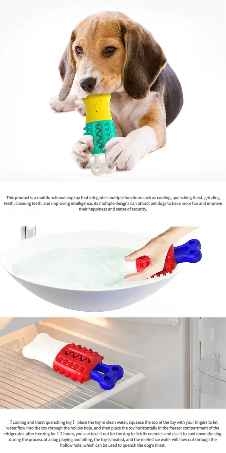 Puppy toys for teething - Soothe n chew Chew toys for teething dogs Dental Care Chew Stick Toothbrush for Young Dogs