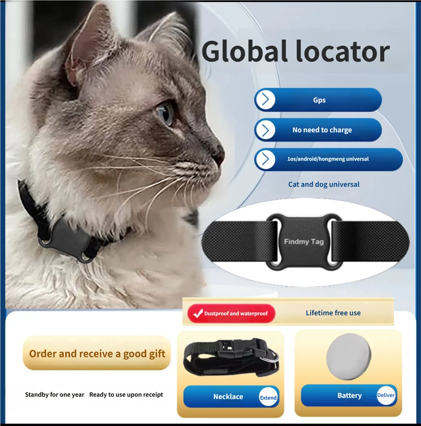 Pet locator dog tracking - Best dog tracker Real-Time GPS Anti-Leaving Device for Outdoor Dogs