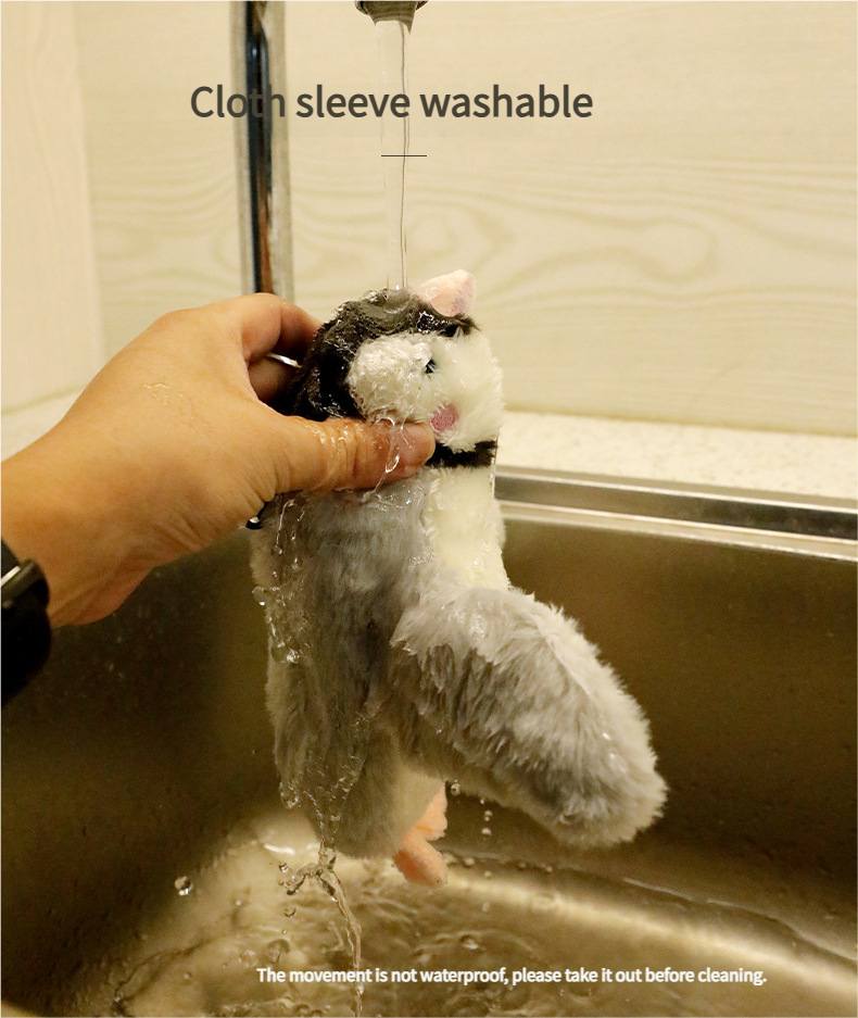 Sound-making toys - Interactive toys Pet plush chew toys Soft Plush Chew Toy Safe for Teething Puppies