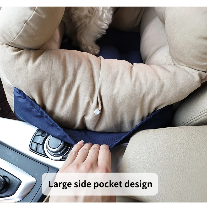 Multifunctional Foldable Pet Car Bed
