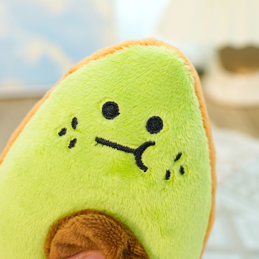 Pet plush avocado sound toy - Dog stuffed animals Pet stuffed animal Durable Soft Plush for Daily Chew & Play