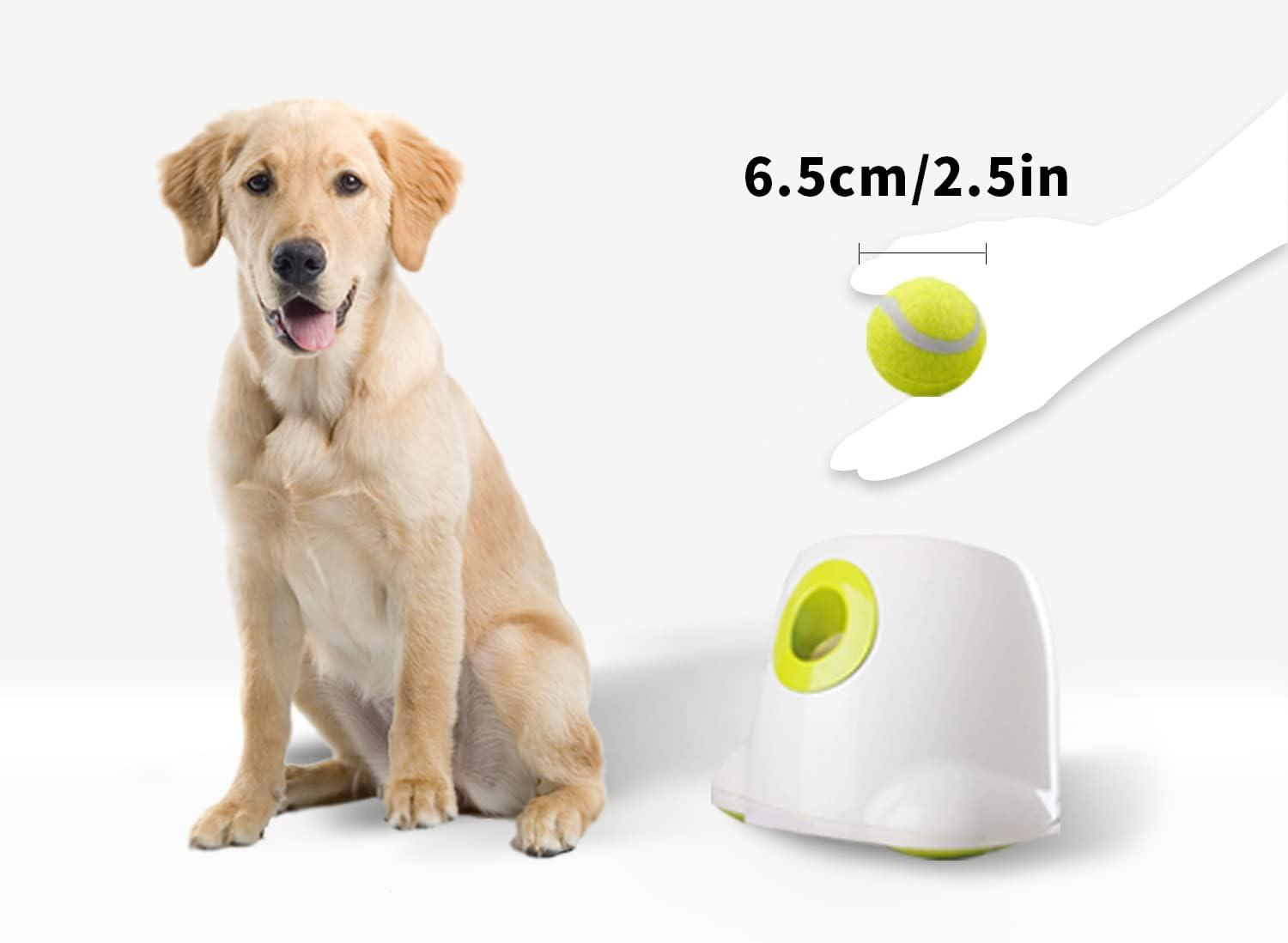 Dog ball launcher - Automatic ball thrower Dog ball throwing machine Non-Toxic Plastic Launcher for Medium Dogs