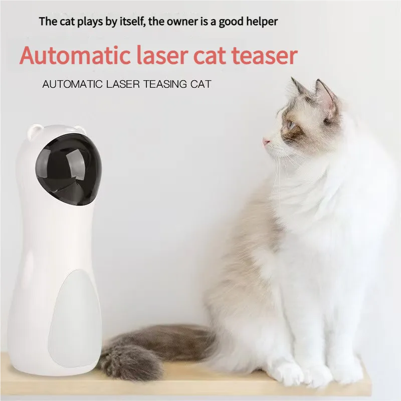 Infrared cat stimulator - Best cat toys Interactive cat toys Fully automatic Cat Toy for Kittens & Adult Cats