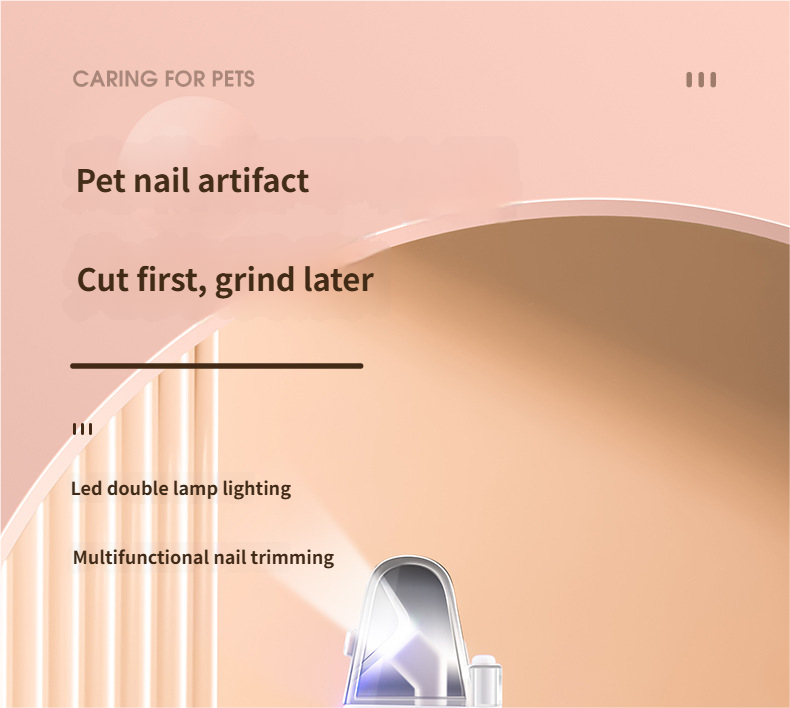 small dog nail clippers - dog nail file Pet Nail Grinder for Dogs Safe for Small Breeds