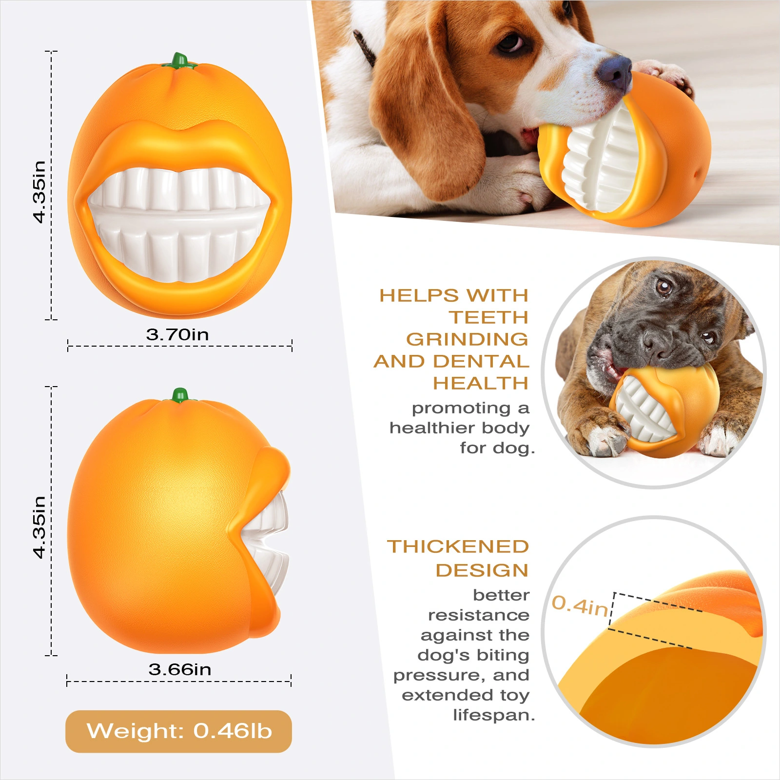 Chew Toys for Aggressive-Chewers - Best Dog Toy for Aggressive Chewers Tough Chew Toys for Puppies & Adults