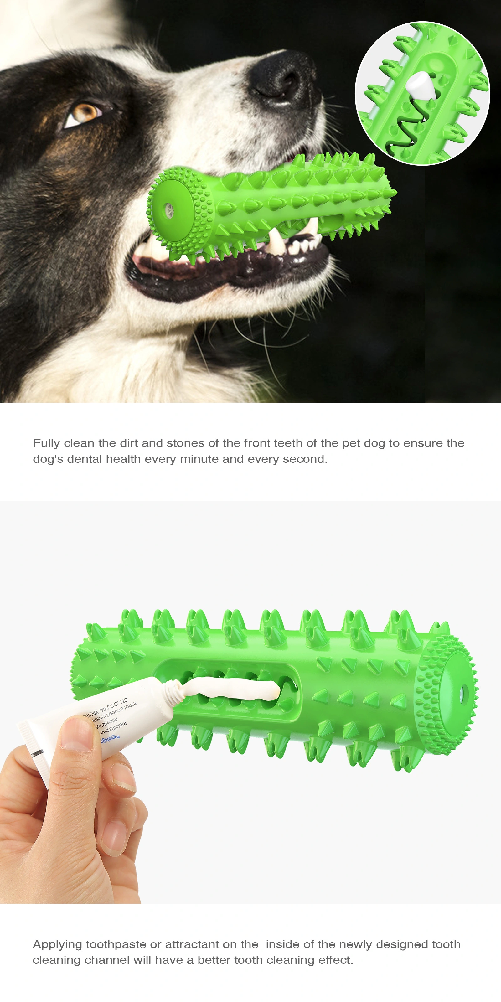 Chew toys for teething dogs - Soothe n chew Talking dog toy chews Teething toys for puppies Anti-Choke Dispenser