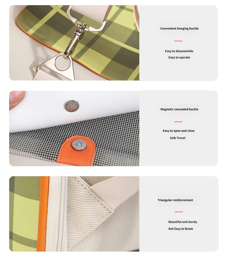 Collapsible Pet Travel Carrier for Easy Storage