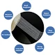 Striped fiber tape