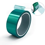 0.06mm Green PET Polyester Tape. It uses PET polyester film as the base material and is coated with high-temperature resistant silicone adhesive. With a thickness of 0.06mm, it can withstand temperatures ranging from 180℃ to 220℃.