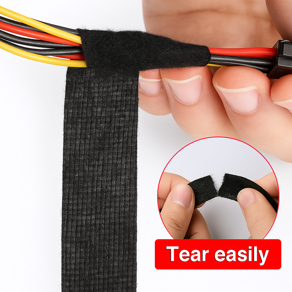 Automotive Fleece Insulation Tape JTT-FL180 Automotive Fleece Insulation Tape