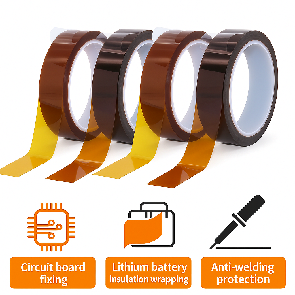 JIAOTAOTAO JTT01-25150D double sided Kapton tape JTT01-25150D double sided Kapton tape
