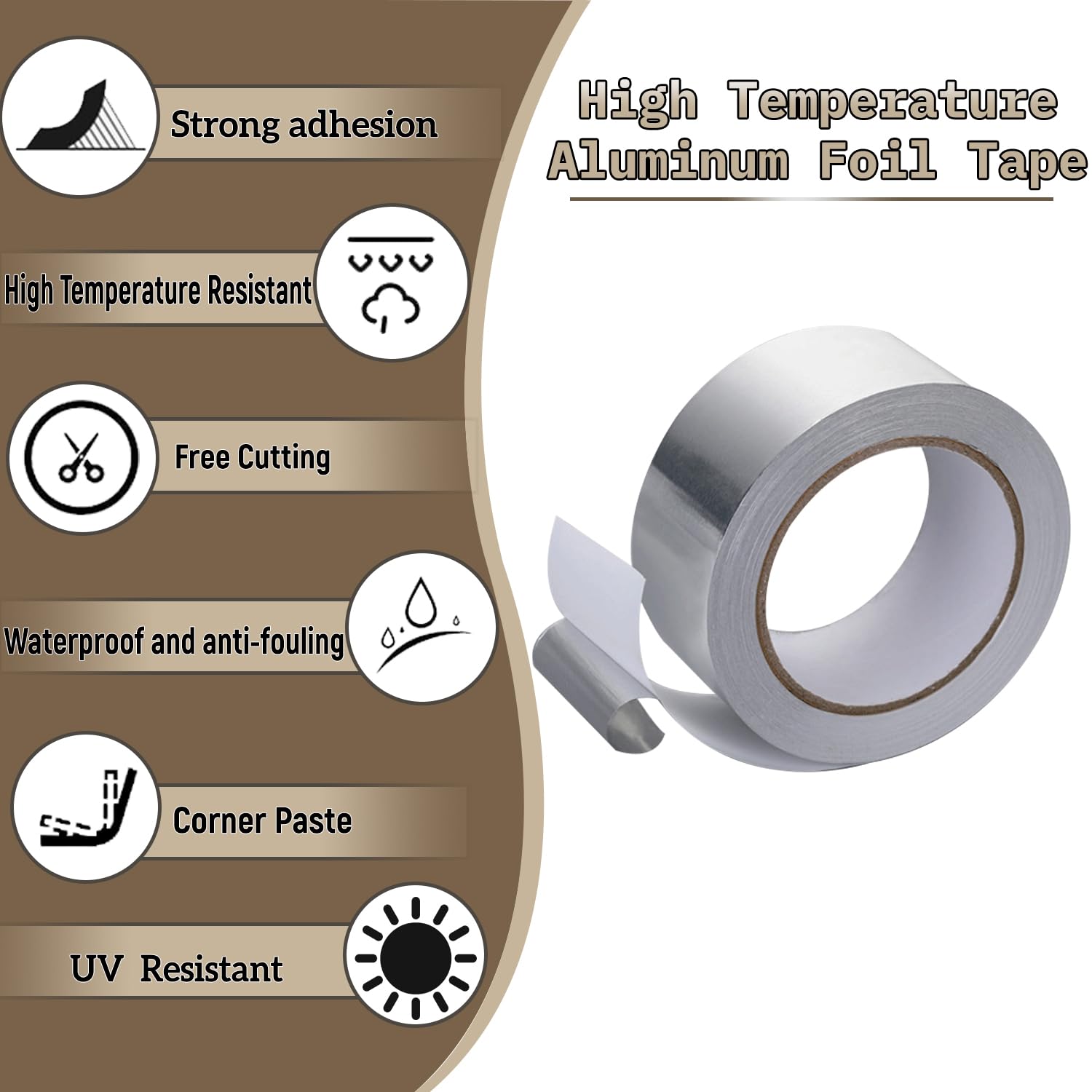 JTT-AF050 Aluminum foil tape for tree grafting JTT-AF050 Aluminum foil tape for tree grafting
