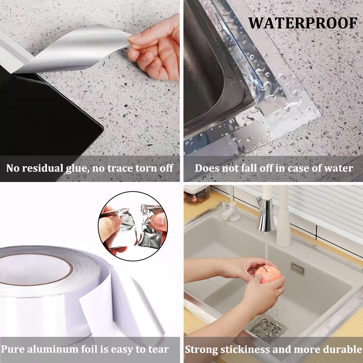 Jumbo roll aluminum foil tape