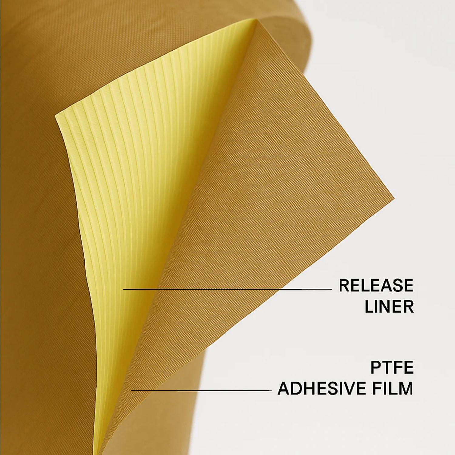 chemical resistant tape adhesive surface