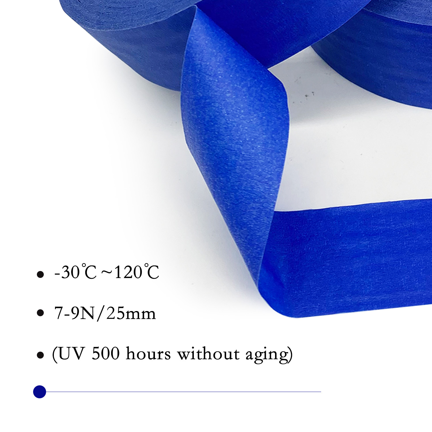 JTT-UVMT-Blue UV masking tape UV masking tape JTT-UVMT-Blue for outdoor painting
