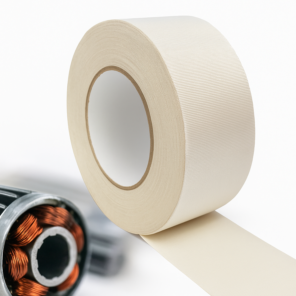 Glass cloth electrical tape Glass cloth electrical tape applied in transformer insulation
