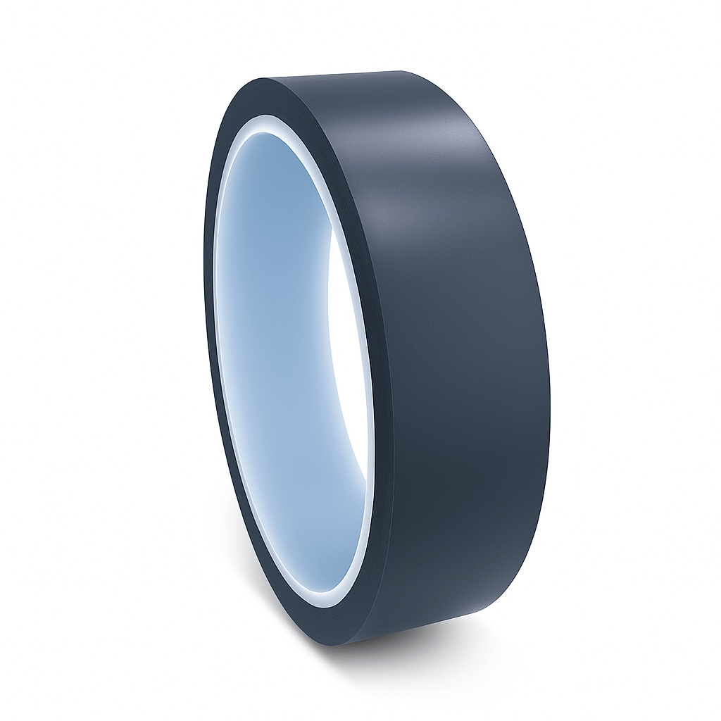JIAOTAOTAO JTT01-06M Matte Black Polyimide Tape 0.06mm Silicone Adhesive