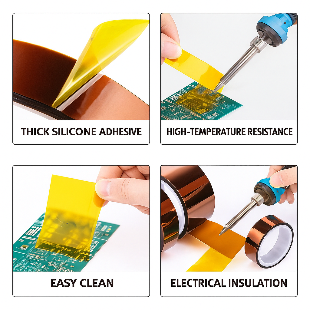 ESD safe tape for transformer insulation