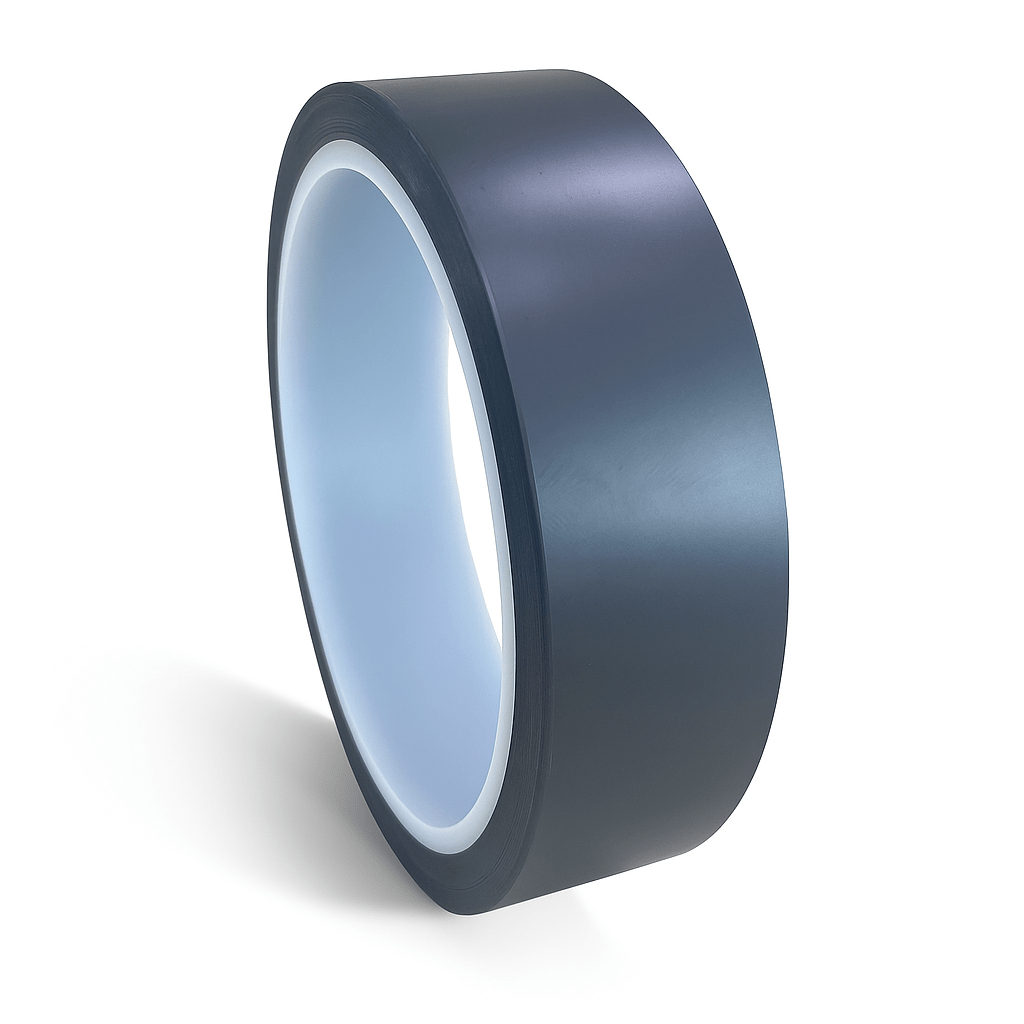 JTT01-05M Matte Black Polyimide Tape JIAOTAOTAO JTT01-05M Matte Black Polyimide Tape 0.05mm Silicone Adhesive