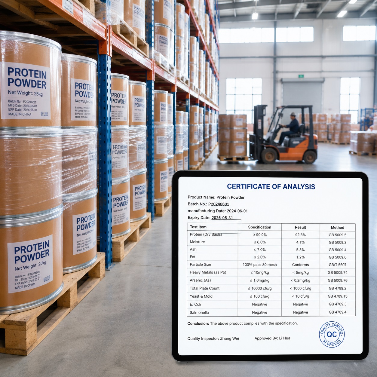 Industrial protein Supplier