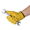 leather gardening gloves
