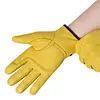 leather gardening gloves