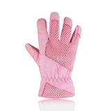 Leather gardening gloves
