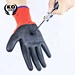 Polyester and Spandex Gloves  Cotton thread TPE Seamless knitted fabric