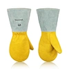 Hot Selling Insulation Long Lining Oven Mitt Baking Cooking Bbq Gloves