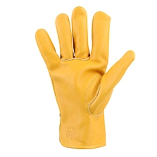 deerskin leather work gloves touch screen cycling gloves
